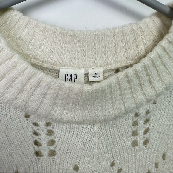 GAP Chunky Knit Pattern Sweater medium - Picture 4 of 8